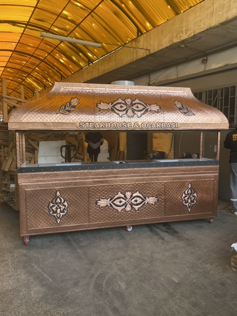 bakır tezgahlı ocakbaşı modeli